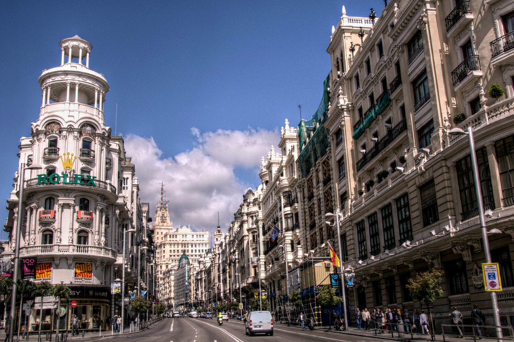 Гран Виа в Мадриде фото: ©Felipe_Gabaldon