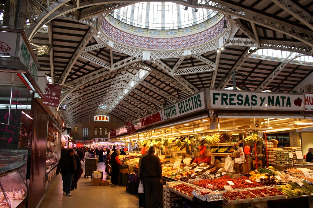 Центральный рынок «Эль Меркат» фото: Trevor Huxham (flickr / C.C.)