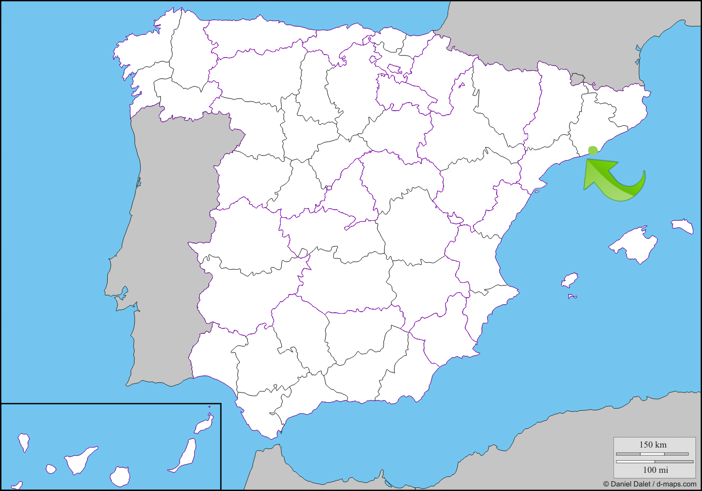 Город Салоу находится в стратегическом месте, всего в 110 км от Барселоны